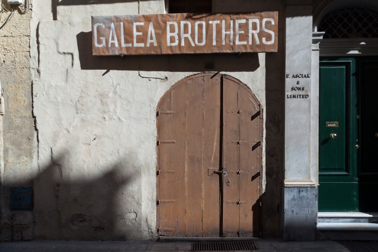 © Tony Blood - Galea Brothers, Shop Fronts. Valletta Malta, 25 August 2014