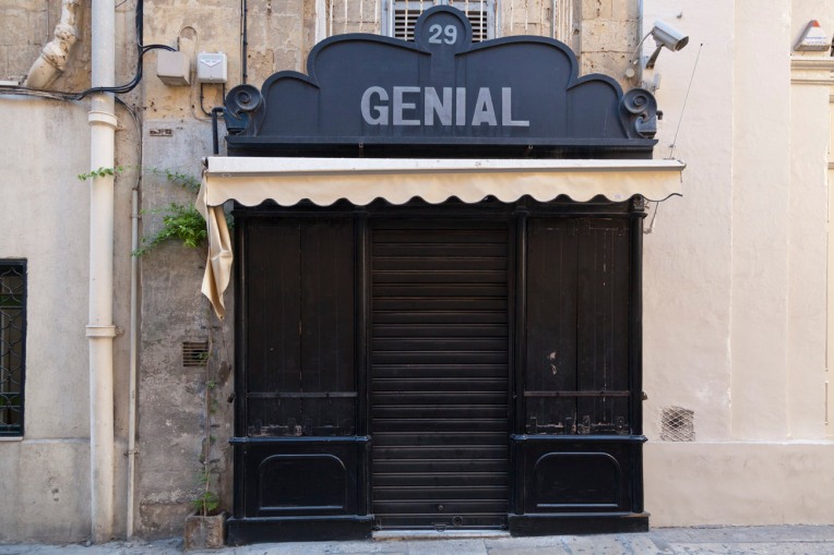 © Tony Blood - Genial, Shop Fronts. Valletta Malta, 25 August 2014